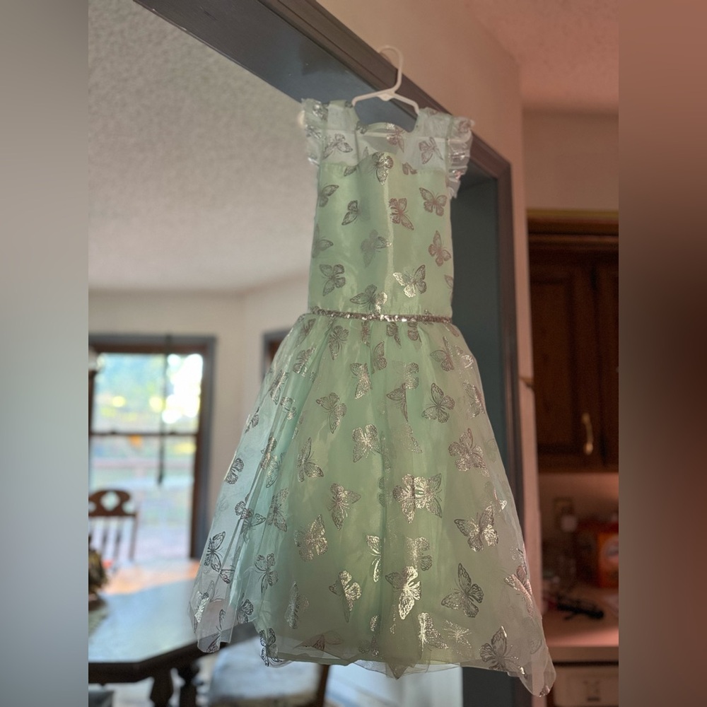 Beautiful, never been worn, butterfly dress.